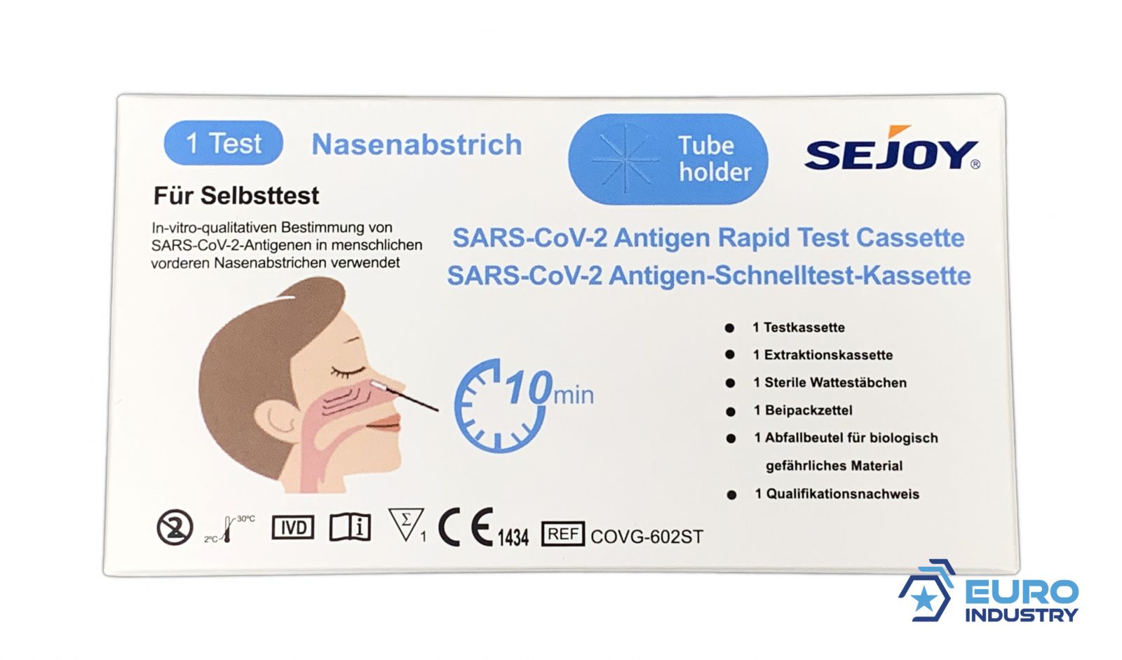 SEJOY SARS-CoV-2 Antigen Rapid Test Nase